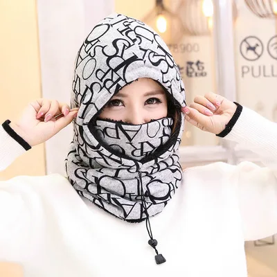 

Autumn And Winter Windproof Hat Cycling Electric Motorcycle Warm Hat Men And Women Cycling Mask Head Band Outdoor Fleece Masked