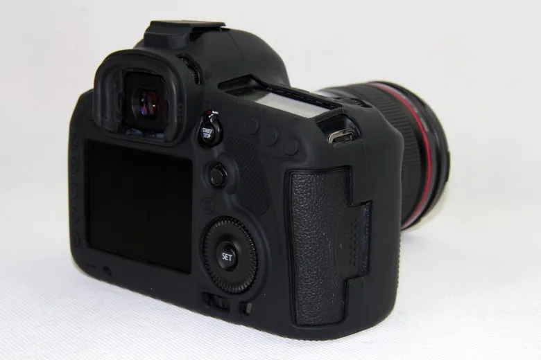 Мягкий силиконовый чехол для камеры Canon 5D Mark III защитный камеры|Корпусы