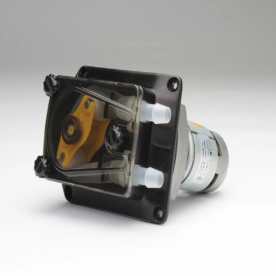 

DC 12V 24V 304K Peristaltic pump Small Style large flow OEM peristaltic pump Start and stop, forward and reverse metering pump