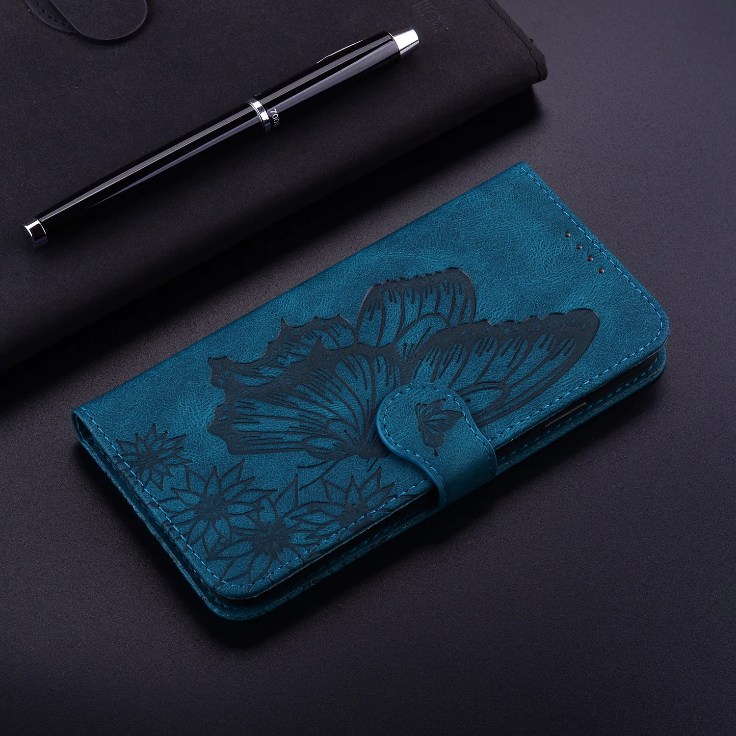 case for iphone 13 pro max Luxury 3D Butterfly Leather Wallet Case For iPhone 13 Mini 11 12 Pro X XS Max XR 7 8 6 6S Plus SE 2020 Flip Holder Stand Cover iphone 13 pro max case