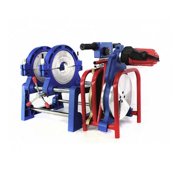 

90-250 PE two rings manual thrust fuser pipe welding machine precision hot melting machine butt welder
