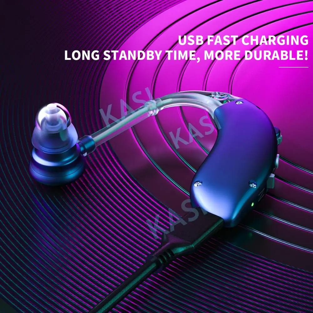 2024 New Cheap Audifonos Mini Hearing Aid Digital Amplifier Ear Sound Amplifier Hearing Aids Bluetooth Rechargeable Hearing aid