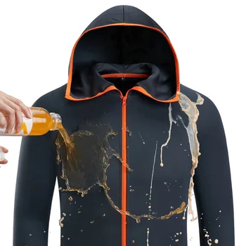 

Hydrophobic Waterproof Men Fishing Clothing Fouling Quick Drying Suit Protect UV Long Sleeve Shirt Fish Clothes Jacket Ice silk