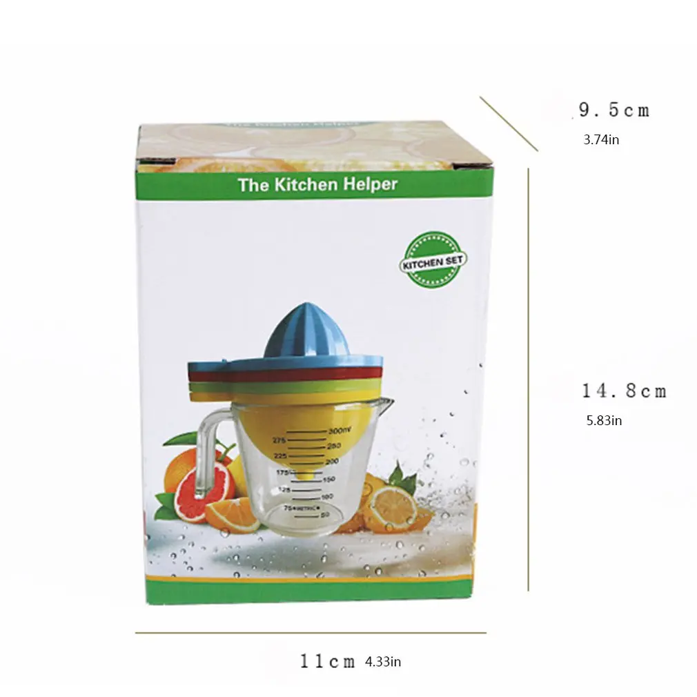 Portable Hand Manual Juicer Orange Lemon Citrus Squeezer Juice Hand Presser Organic Juice Extractor Mini Juice Maker