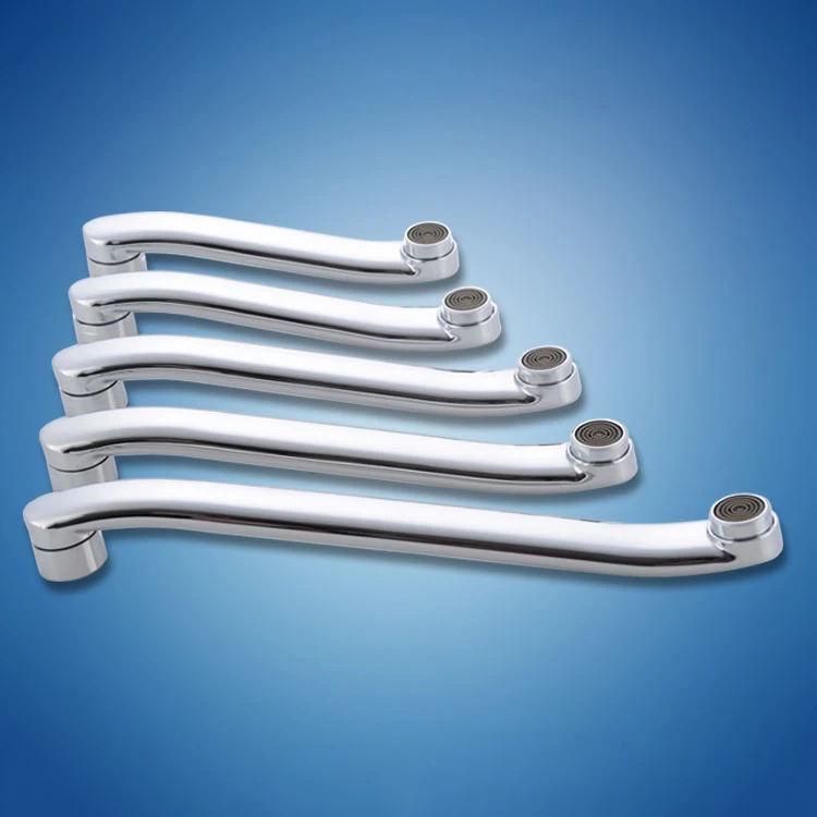 18/20/22/25/30/35/40cm stainless steel kitchen faucet extension pipe sink faucet elbow outlet tube Faucet Extender Kitchen Faucet Sink Faucet