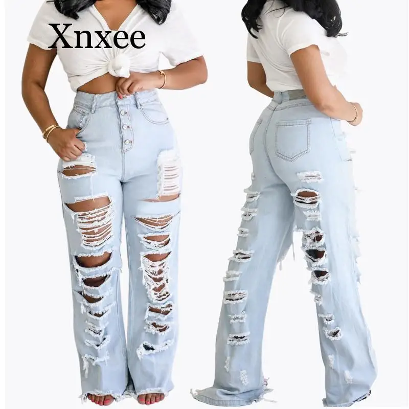 Streetwear Beggar Front Back Holes 