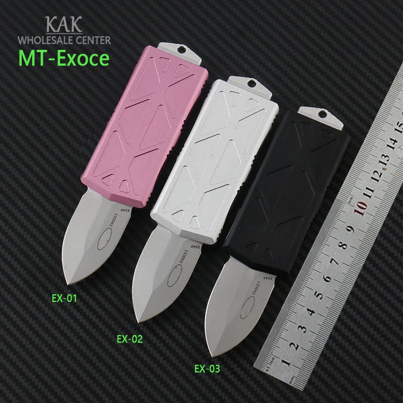 

folding knife Mark 204p blade Aviation aluminum(t6-6061)handle Wallet folding camping tactical EDC Knife