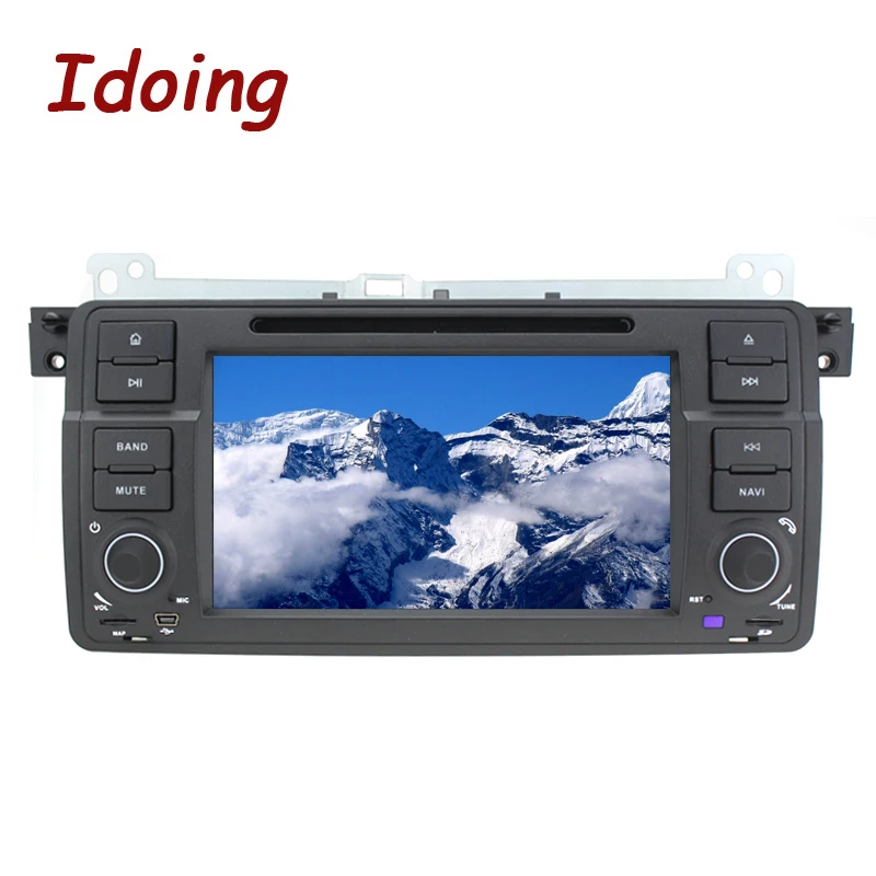 Flash Deal Idoing 7" Android 9.0 Car Radio Multimedia DVD Player For BMW E46 M3 318/320/325/330/335 Rover 75 1998-2006 Octa Core NO 2 din 3