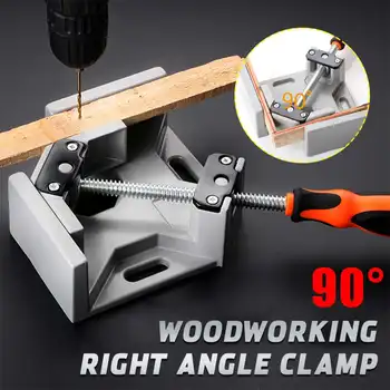 

90 Degree Right Angle Clamp Fixing Clip Picture Frame Corner Clamp Woodworking Hand Tool Furniture Repaire Photo Reinforcement