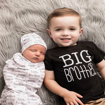 

Newborn Baby Kids Cocoon Swaddle Blanket Sleeping Swaddle Muslin Wrap Hat Set High quality materials Fashion Cartoon Cotton