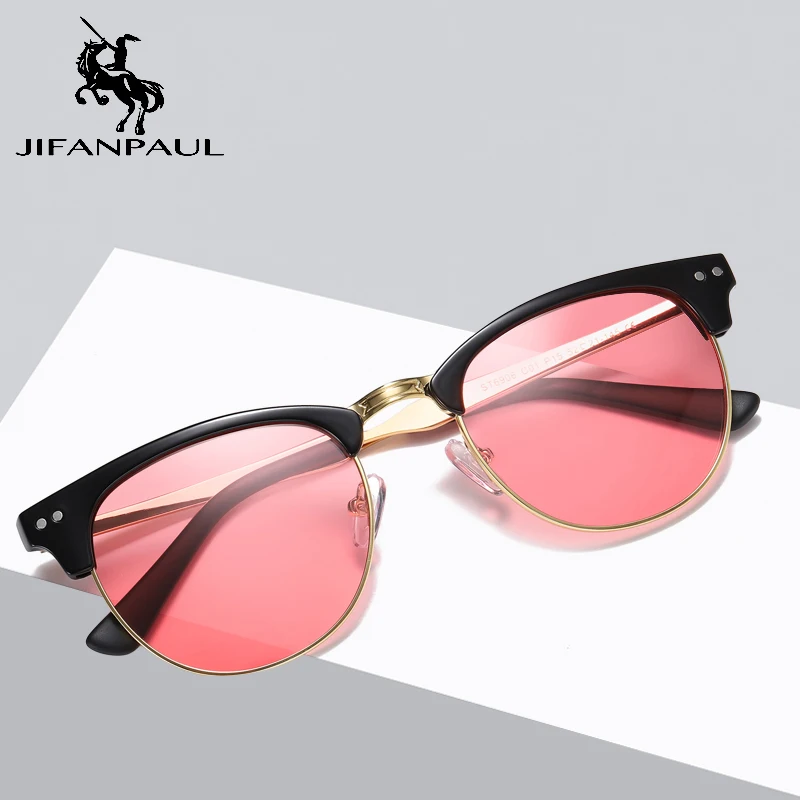 

JIFANPAUL Square frame UV400 Protection Driving Polarized Sunglasses Lighter Design Square Frame Women Classic Retro Sunglasses