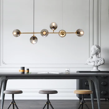 

Nordic Modern Pendant Lights Designer Glass Pedant Lamps Art Decoration Light Fixtures For Bar Dining Room Dropshopping