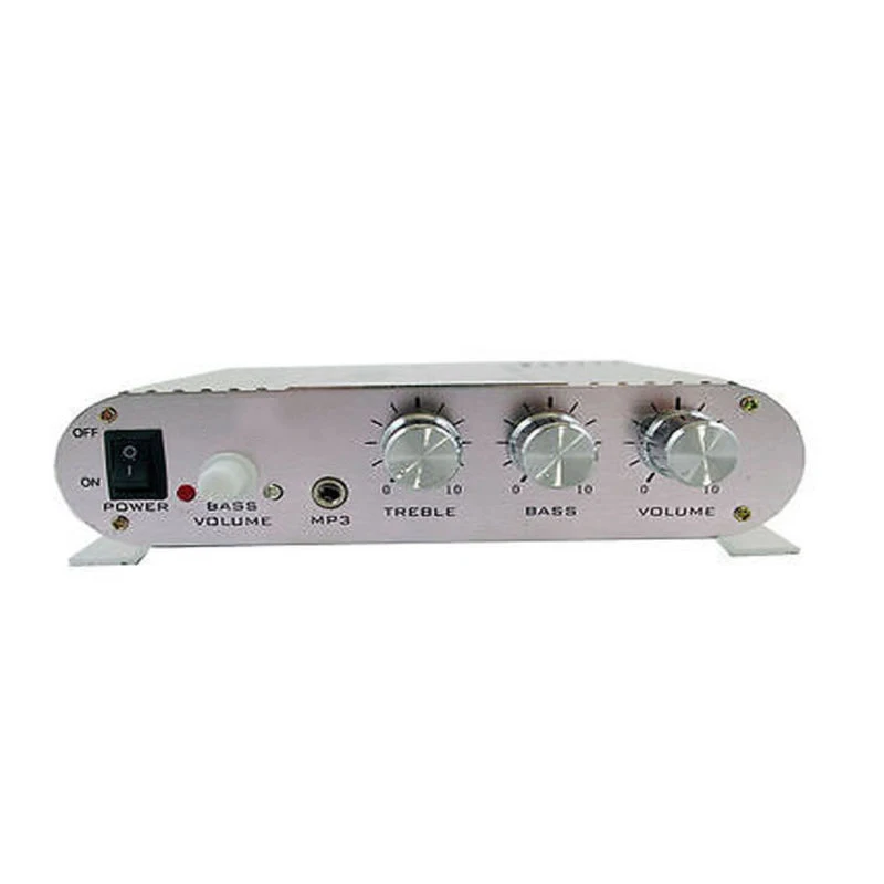 Hi-Fi усилитель аудио усилитель радио 12 В DC/AC мощность 47K 2,1 канальный Mp4 IPod CD плеер стерео