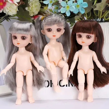 

15.5cm 6.1IN Small Princess Doll Toys 13 Moveable Jointed Mini Simulation BJD Doll Not Clothes 3D Beauty Girls Kids Girls Gifts