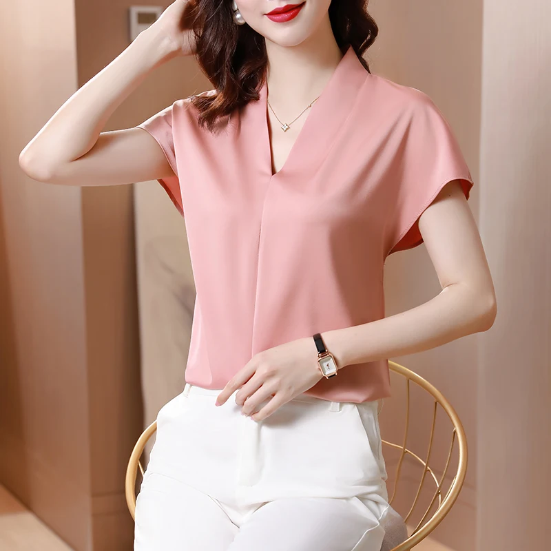 Blusas De ƾ 2022  м ƾ ž  ũ ª Ҹ  V Į Ƿ 3XL ָ ũ 1012