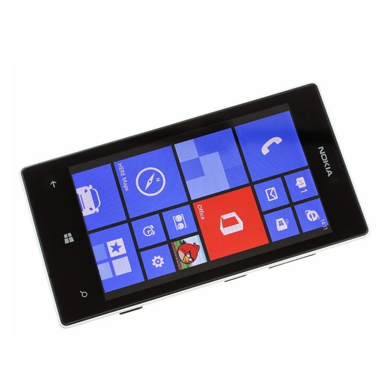 Nokia Lumia 520 разблокированный мобильный телефон двухъядерный 3g wifi gps 4," 5MP 8 Гб Nokia 520 Восстановленный Windows сотовый телефон