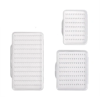 CRAZY DEAL ❤️ Transparent Ultra-Thin Fly Fishing Flies Box 77/104/168 Grids Portable Flying Fishhook Case Fishing Lure Tackle Boxes Fishing - discount item 13% OFF Sports & Entertainment