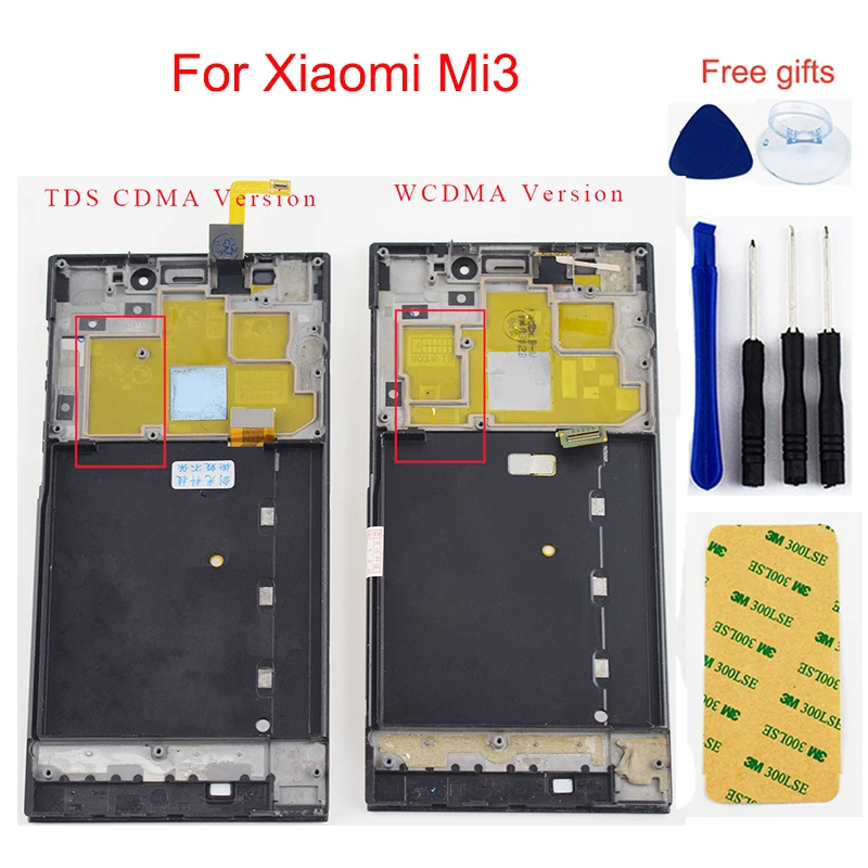 

5.0 inch For Xiaomi Mi3 LCD Screen Display For Xiaomi Mi3 LCD Touch Screen Digitizer Panel Assembly With Frame TDS CDMA WCDMA