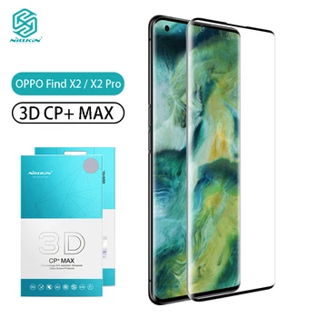 

NILLKIN Luxury Noble High Quality 3D MAX Protective Screen Nice Accessaries Protector For OPPO Find X2 X2Pro Toughened Glass