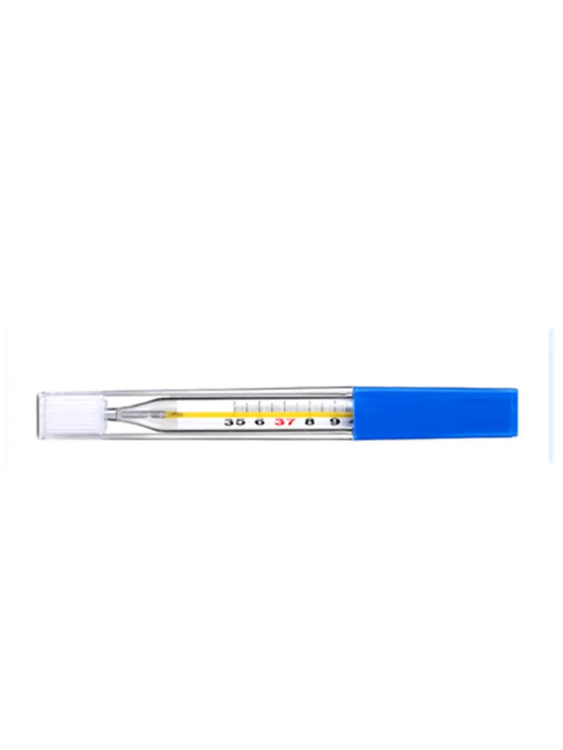 Medical Mercury Glass Thermometer Large Screen Clinical Medical Temperature Household Health Monitors Health Care Thermometers
