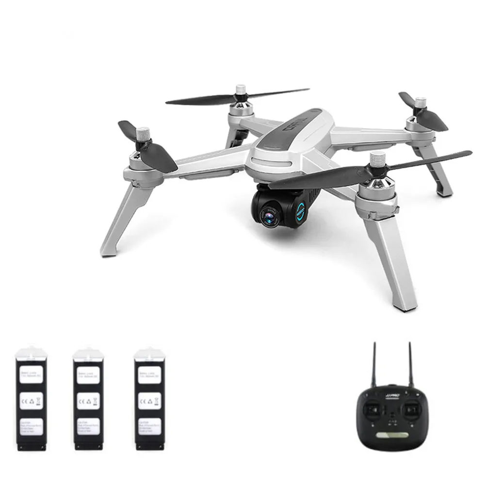 JJRC JJPRO X5 5G WiFi FPV Радиоуправляемый Дрон gps позиционирование удержание высоты 1080P камера с интересным бесщеточным Мотором Дрон - Цвет: 3 Batteries with box