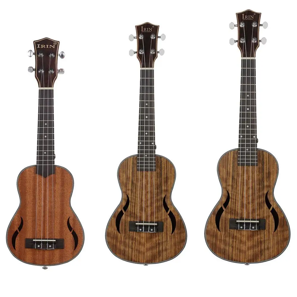 

21/23/26 inch 12-18 Frets Black walnut Soprano Ukulele Guitar 4 Strings Hawaiian Guitar Musical Instruments children's toys