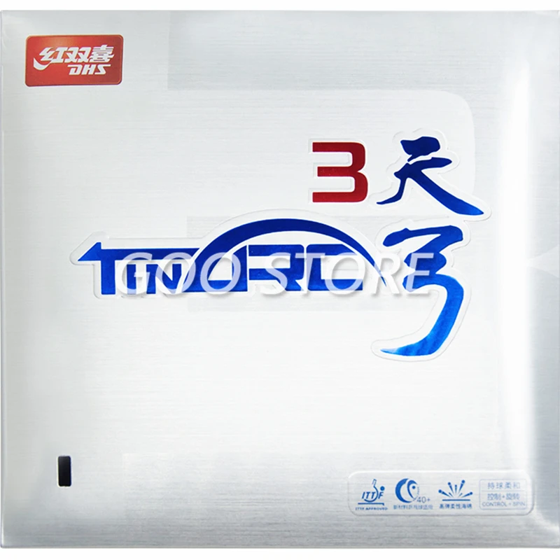 

DHS TINARC 3 table tennis rubber Original Pips-in with contorl loop DHS TINARC-3 ping pong sponge