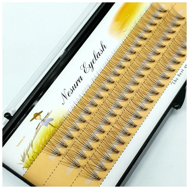 

Grafting Eyelashes 20P 60 Clusters Per Box Trichomes Soft Natural/Thick Style Synthetic Hair Eyelash-Extension Individual Lashes
