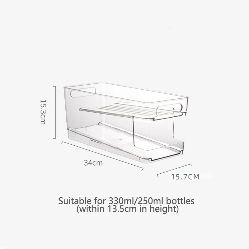 Organizador Latas 2 Niveles Plastico De Plastico 5053078618190 - A