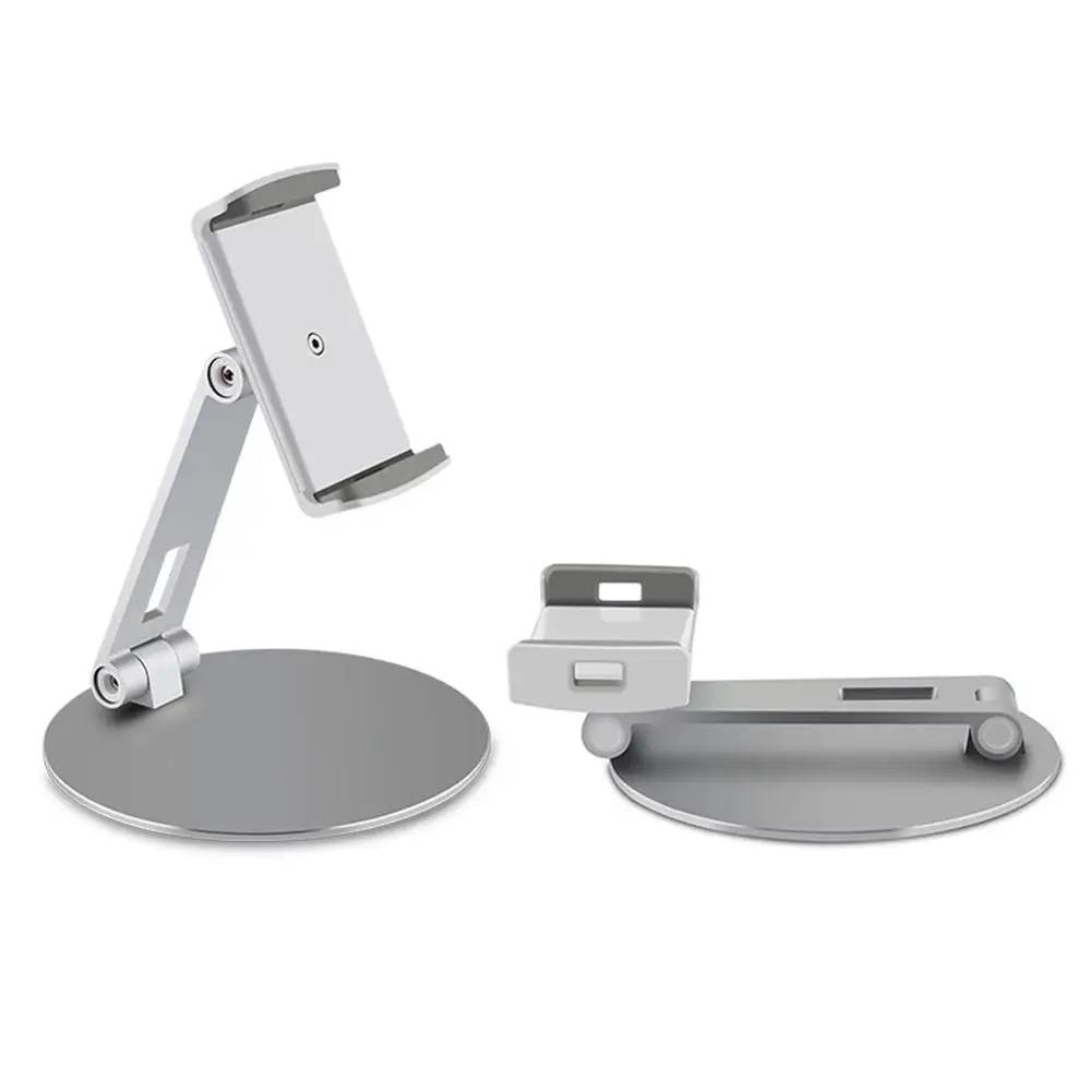 

AZiMiYO Rotatable Aluminum Alloy Tablet Holder for ipad air mini 4-14 inch creative lazy bracket Foldable Cell Phone Holder