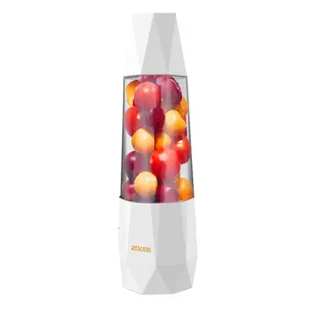 

Portable Electric Fruit Juicer Machine Blender Smoothie Maker USB Rechargeable Multifunction Juicer Bottle 380ml