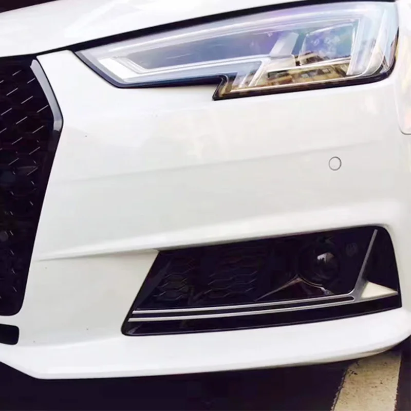Для Audi A4 B9 Модифицированная S4 Стильная передняя противотуманная фара крышка