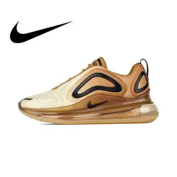 Оригинальный Nike Оригинальные кроссовки Air Max 720 Для мужчин; дышащие кеды для бега спорта на открытом воздухе хорошее качество дизайнер AO2924-700