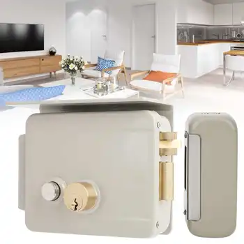 

DC12V Electric Door Lock Connecting Rod Access Control System Integrated Right-Handed Doorlock