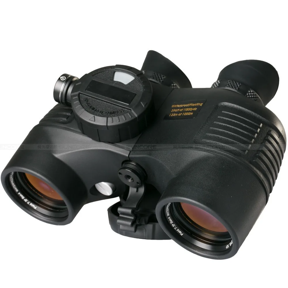 

Binoculars 7x50 with Compass Telescope HD High Power Low Light Night Vision Navigation