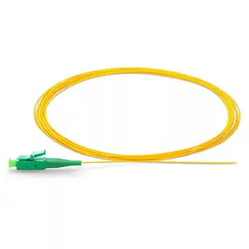 

50pcs/Lot LC/ APC Fiber Pigtail Simplex 9/125 0.9mm PVC Single Mode G657A Fiber Optical Cable PC Pigtail