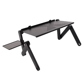 

Portable Folding Breakfast Table Laptop Computer Tray Home Use Assembled Multi-function Folding Table 48*26 cm