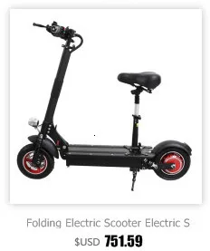 Discount 60V/52V 2000W Double Drive Folding Electric Scooter For Adults 6
