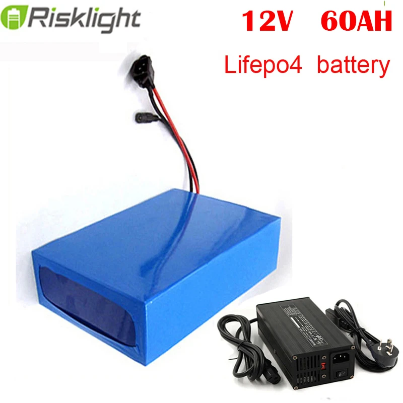 

Electric Boat Engine/Motor Battery Rechargeable 12V 60AH LiFePO4 Lithium Battery