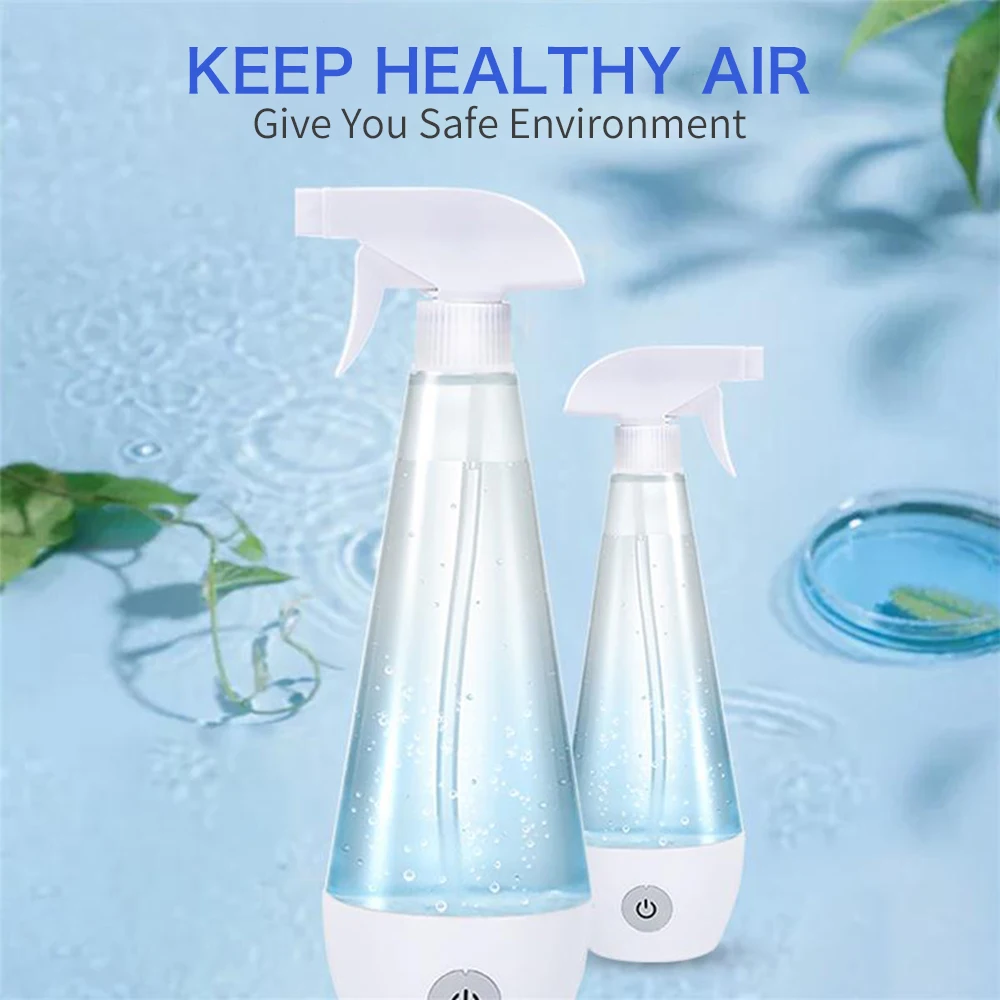 

300ml Disinfectant Generator Sodium Hypochlorite Making Machine Portable Watering Can Disinfect Tools Family Car Spray Pot