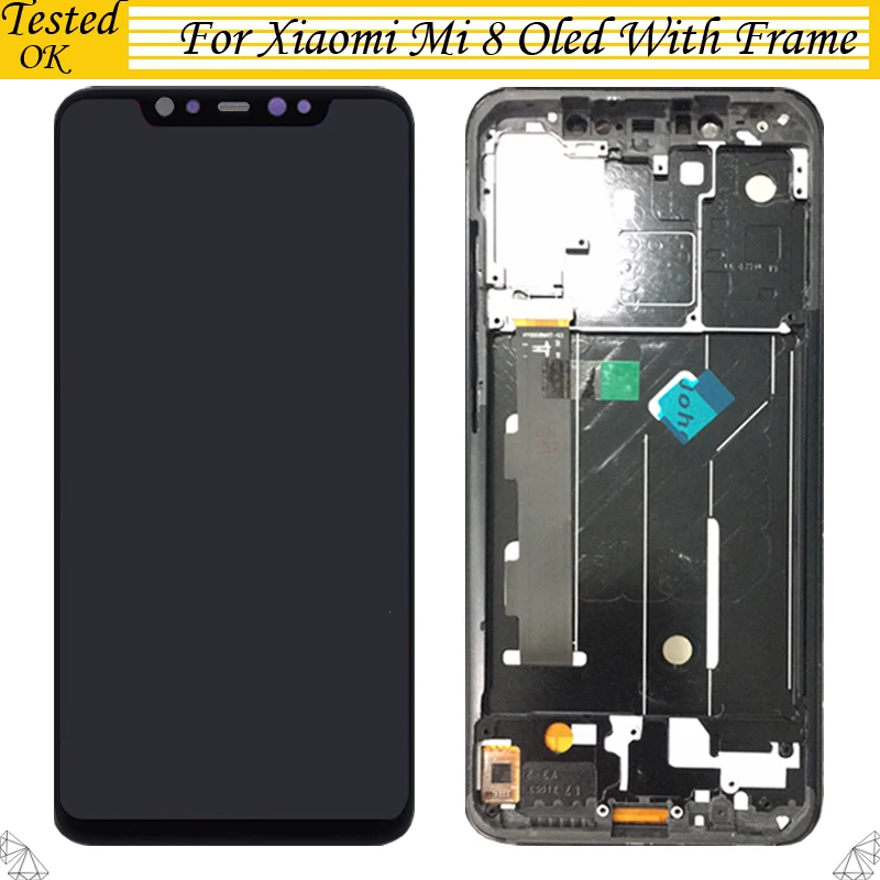 

TFT For Xiaomi Mi 8 Mi8 LCD Display Touch Screen For Xiaomi Mi8 Digitizer LCD 6.21 Inch Assembly