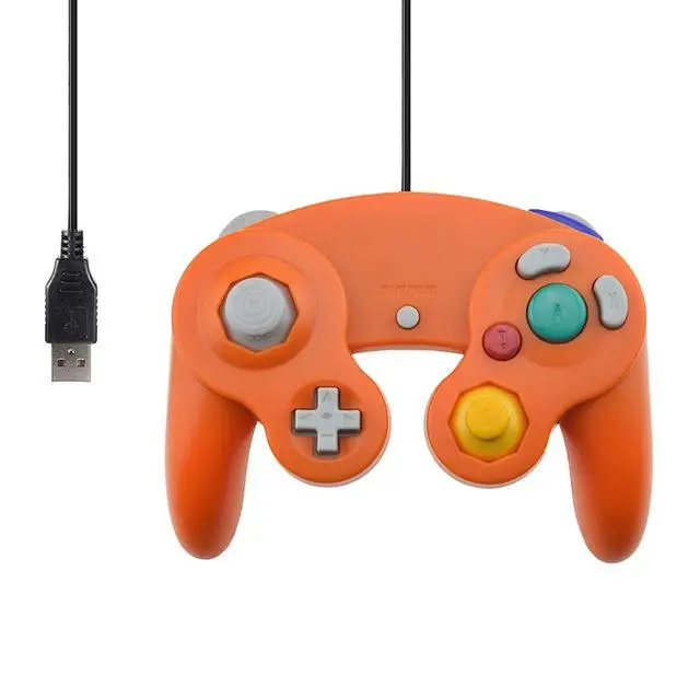 For Gamecube PC USB Wired Controller Joypad Joystick for Nintend Gamepads For NGC GC MAC Computer Gamepad r30