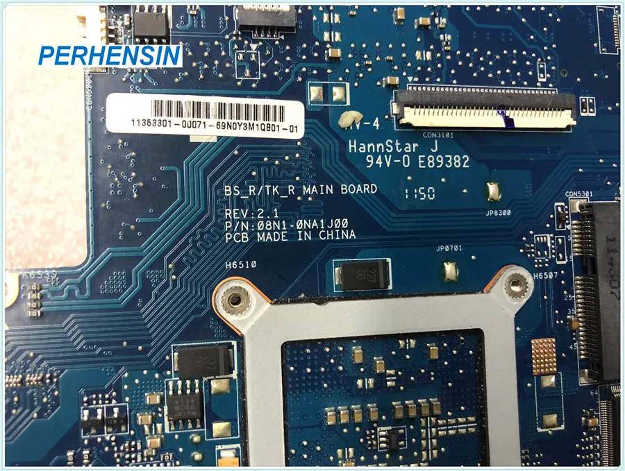 Материнская плата для ноутбука Toshiba L775 HM65 s989 H000034860
