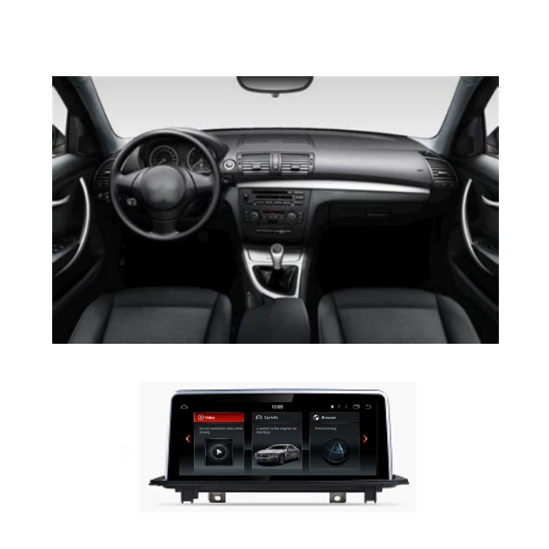 Liandlee Car Multimedia GPS Audio Radio Stereo For BMW 1 Series E81 E82 E87 E88 2004~2011 Original CCC Style Navigation NAVI
