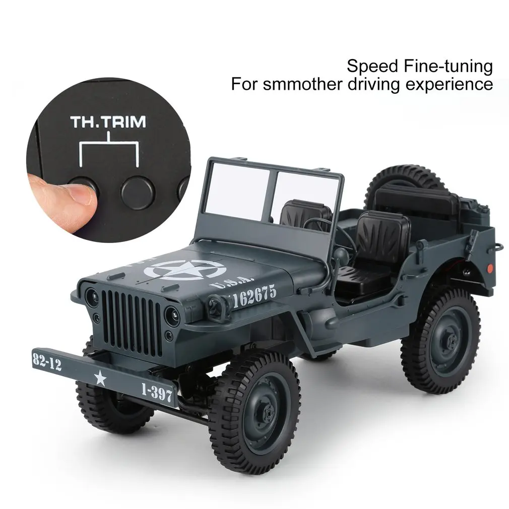 C606 1:10 RC Автомобиль 2,4G 4WD трансформируемый пульт дистанционного управления свет джип четыре колеса внедорожный военный альпинистский автомобиль подарок игрушка для ребенка
