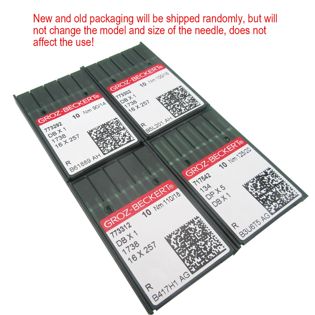 metric 70 Size 10 100 ORGAN DBX1 16X257 16X95 Industrial Sewing Needles