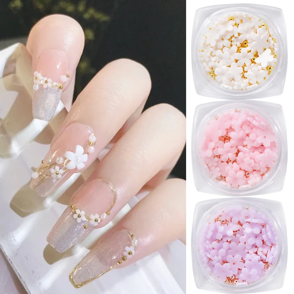 2021 Nail Art Accessories Color changing Nail Art Sticker Gradient Flower  Gold Powder Magic Nail Diamond Mixed Nail Decorations|Rhinestones &  Decorations| - AliExpress