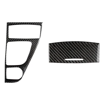 

Replacement For Infiniti Q50/Q60 2014-2019 2pcs/set Gear Shift Panel Cover Trim Carbon Fiber Decor LHD
