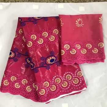 

2020 New arrival african bazin riche fabric with beads cord lace fabric guinea brocade fabric for wedding