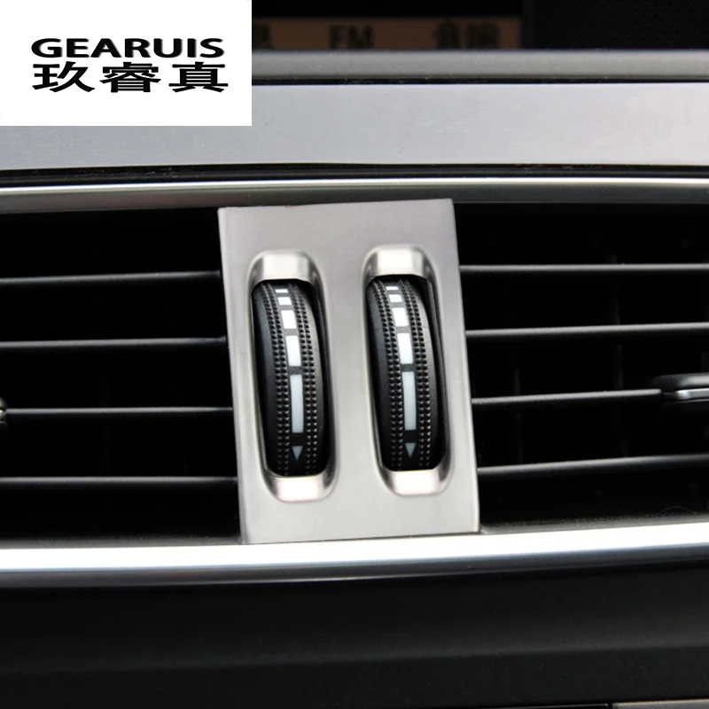 

Auto interior accessories Air outlet knob panel car Covers stickers Trim For mercedes W204 C CLASS 2011 2012 2013 car styling